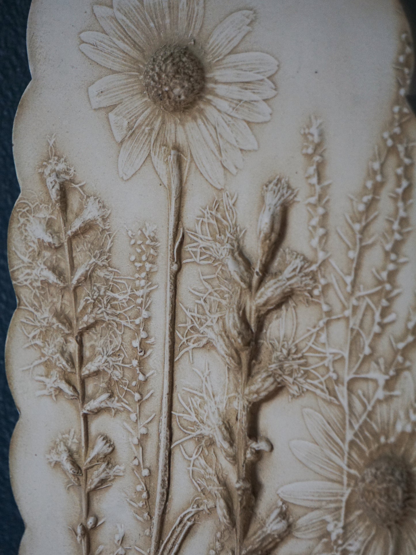 Autumn Wildflowers, Scalloped Edge